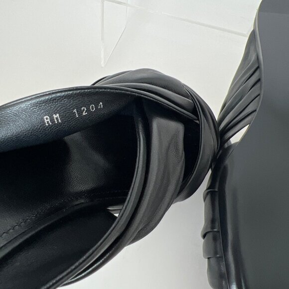 Givenchy Twist Leather Ballerina Mules Ballerina Women Pointed Flats Size 39.5 - Picture 7 of 12